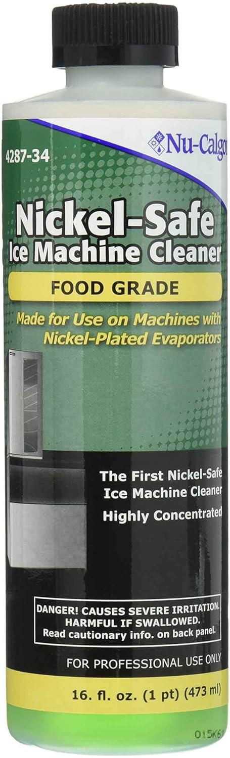 Nu Calgon 4287-34 (16 oz. Bottle) Nickel-Safe Ice Machine Cleaner