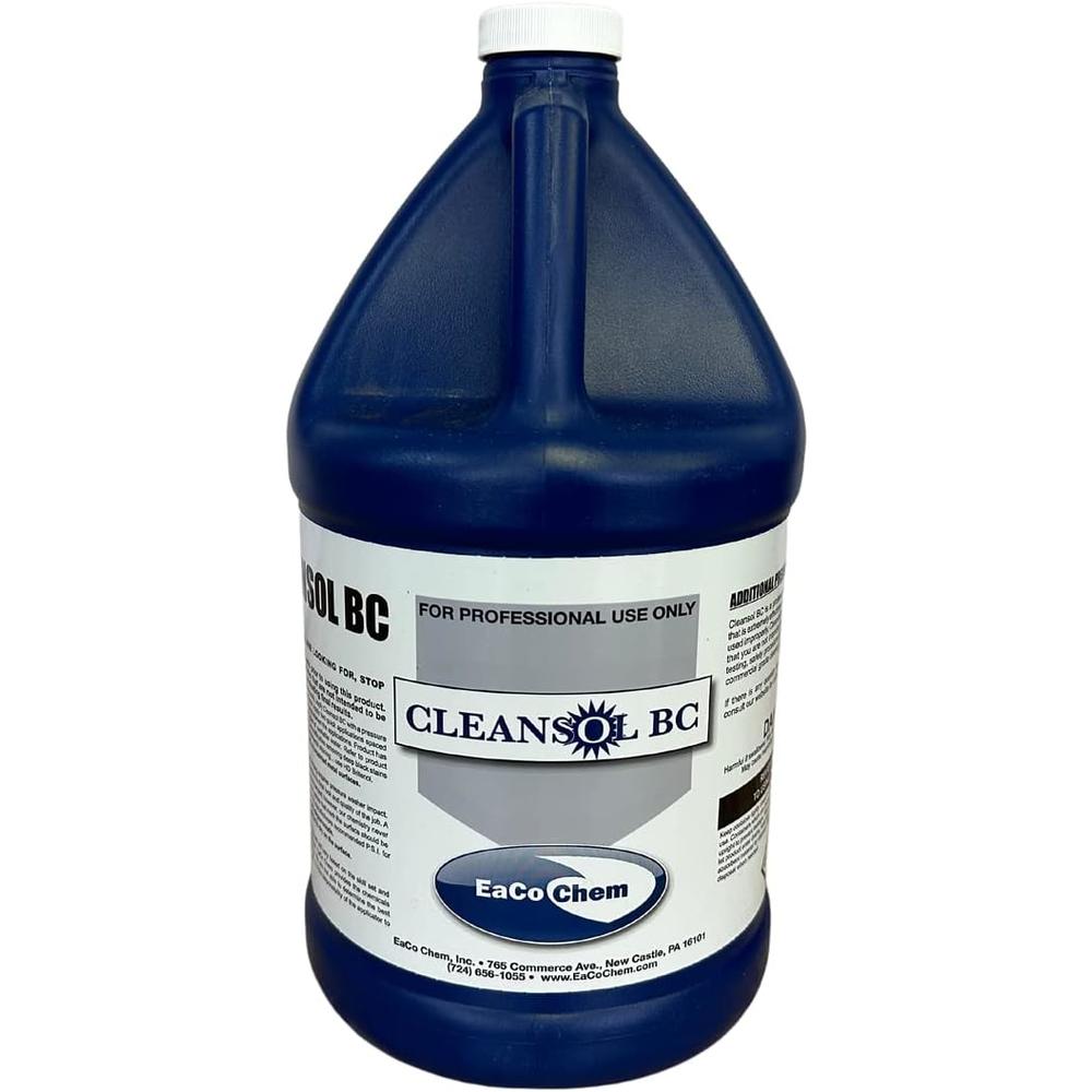 Generic EaCo Chem Cleansol BC - Brushless Oxidation and Soil Remover for Most Surfaces - Highly Dilutable, All-Purpose Cleaner - Remove