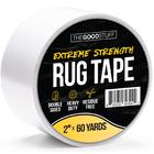 Generic Heavy Duty Rug Tape for Carpet and Hardwood Floor [2 x 60yd] Rug  Tape for Area Rugs on Carpet, Tile, Laminate, and Wood F