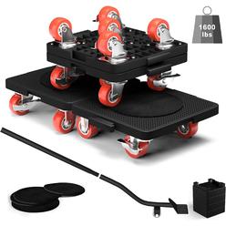 ZFULVO Furniture Dolly,Furniture Movers with 5 Wheels,360&#194;&#176;Rotation Can be Spliced Wheels Furniture Mover Dolly,Maxi