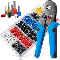 JRready NEW-DT1 German Crimping Pliers For DTP DT DTM Connectors, 12 16 20 Gauge Solid Contact Locator One-Piece Crimping Pliers Equivalent To HDT-48- 00 German Crimping Tool (12-22AWG