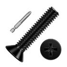 Stainless Steel Screws 100pcs M3 Flat Head Countersunk Screws - 304 Stainless Steel Phillips Machine Screws Flat Head Screws - Foto 4