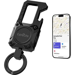 ExtreLife Keychain, Works with Apple Find My, Heavy Duty Keychain