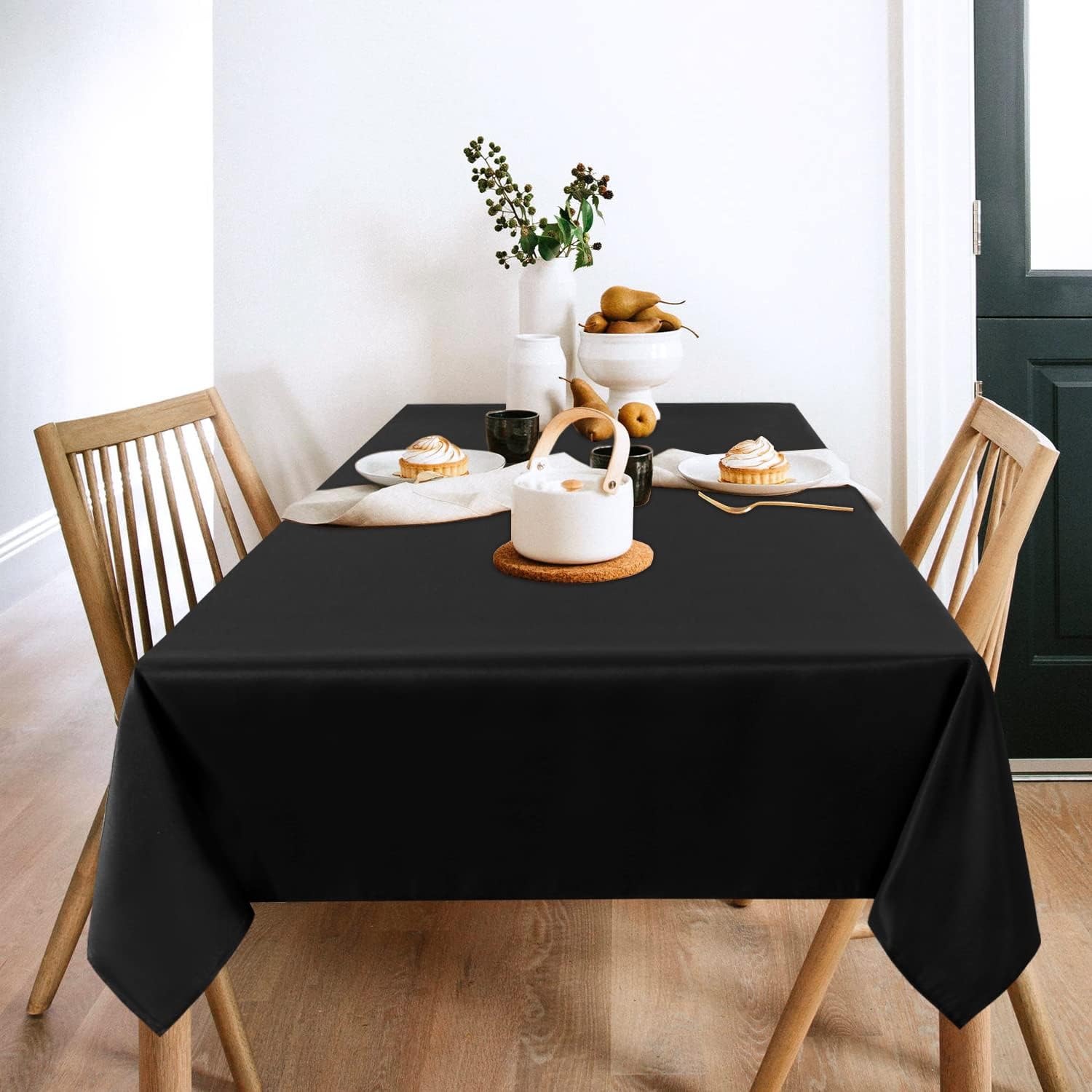 Polyester Tablecloth 60x102 White by TCF Linen