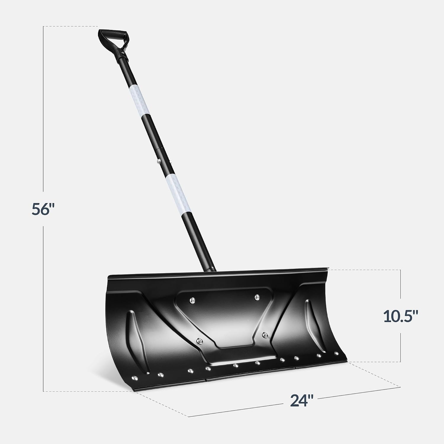 Suncast SP2450 24" Steel Core Snow Pusher with Wear Strip and D-Grip Handle Suncast SP2450 24" Steel Core Snow Pusher with Wear Strip and D-Grip Handle