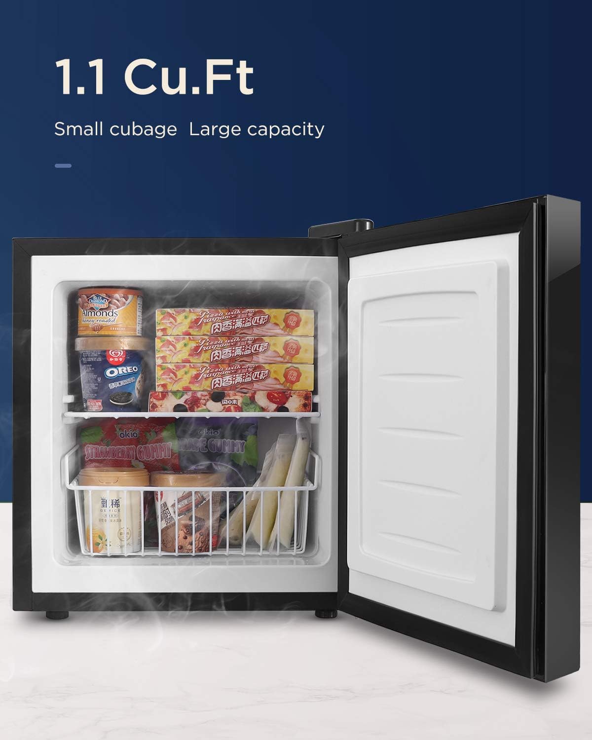 Coollife 574bg 3 Small Upright Freezer 1 1 Cubic Feet Black Garage Mini Freezers With Dry Erase Door From 7 A To Coollife 574bg 3 Small Upright Freezer 1 1 Cubic Feet Black Garage Mini Freezers With Dry Erase Door From 7 A To