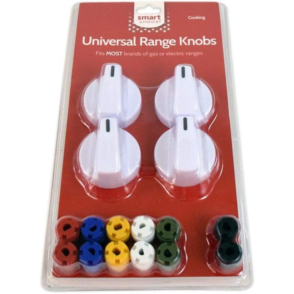 Frigidaire Smart Choice Universal Range Knob Kit, Black
