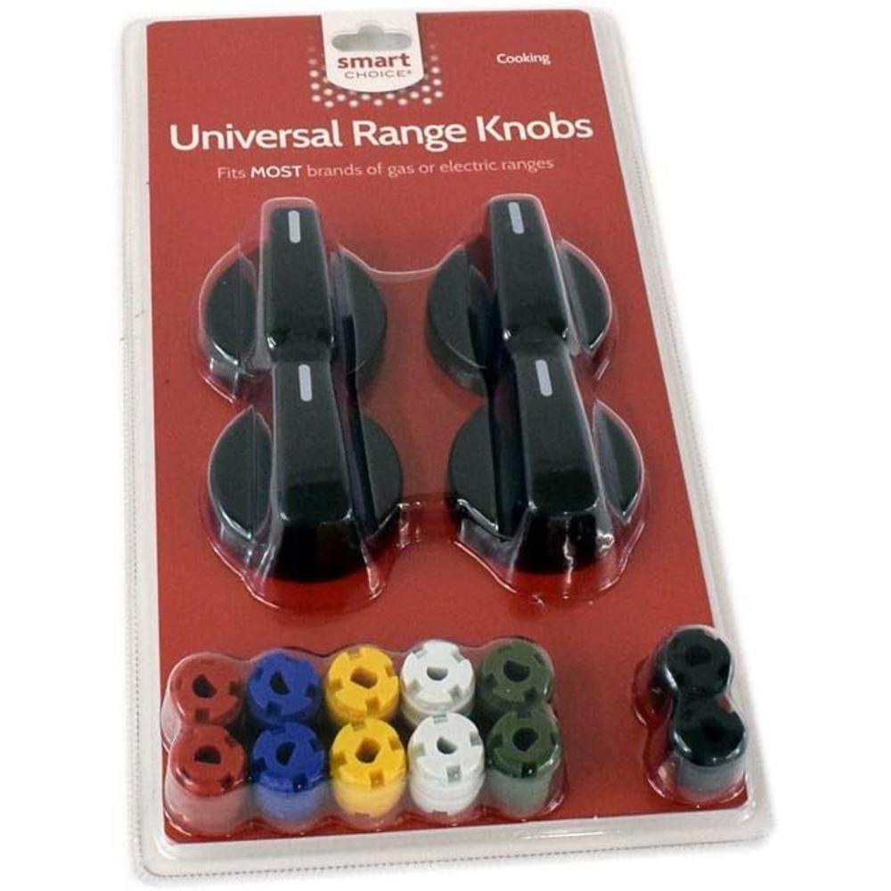 Frigidaire Smart Choice Universal Range Knob Kit, Black