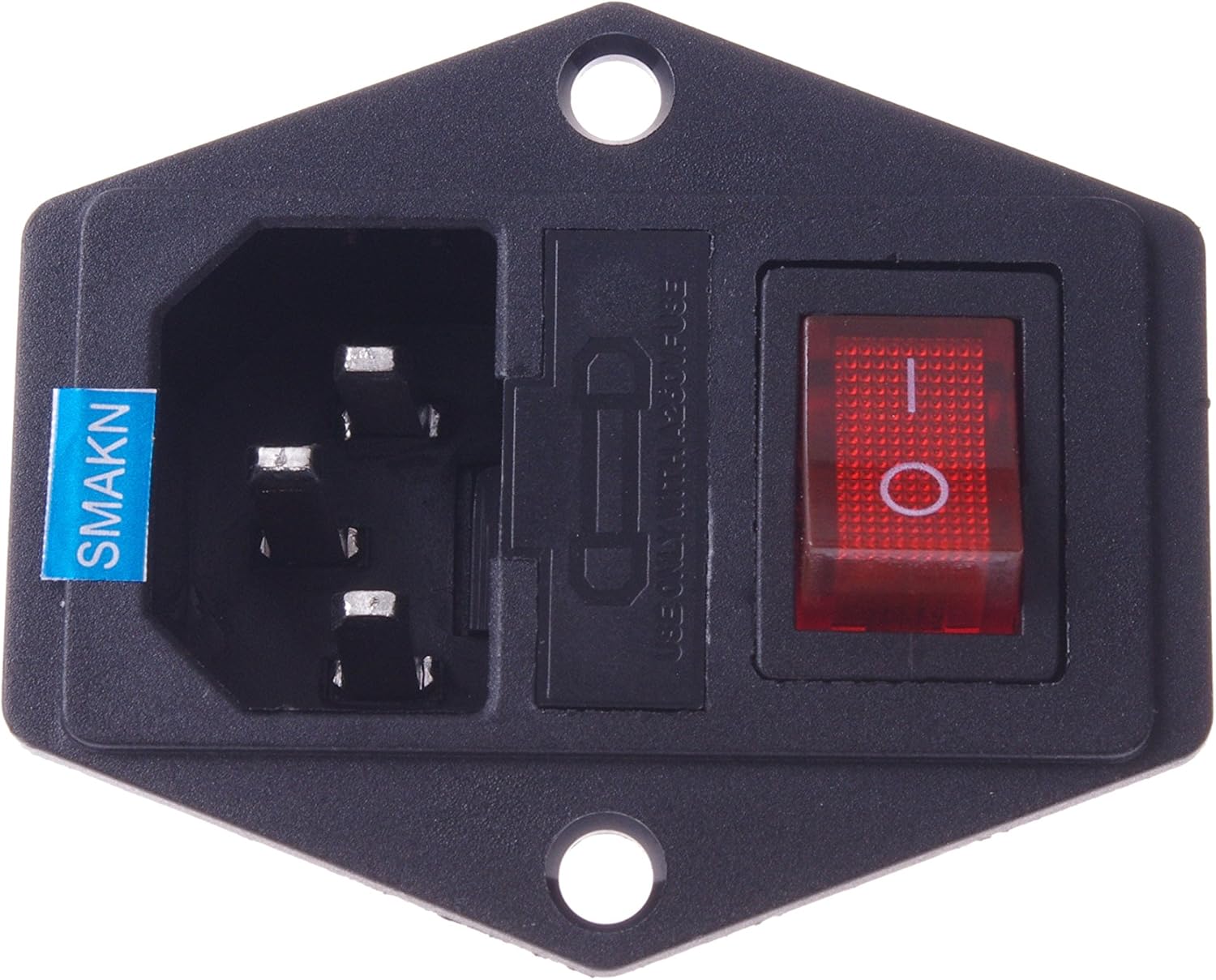 SMAKN CECOMINOD008875 Inlet Module Plug Fuse Switch ...
