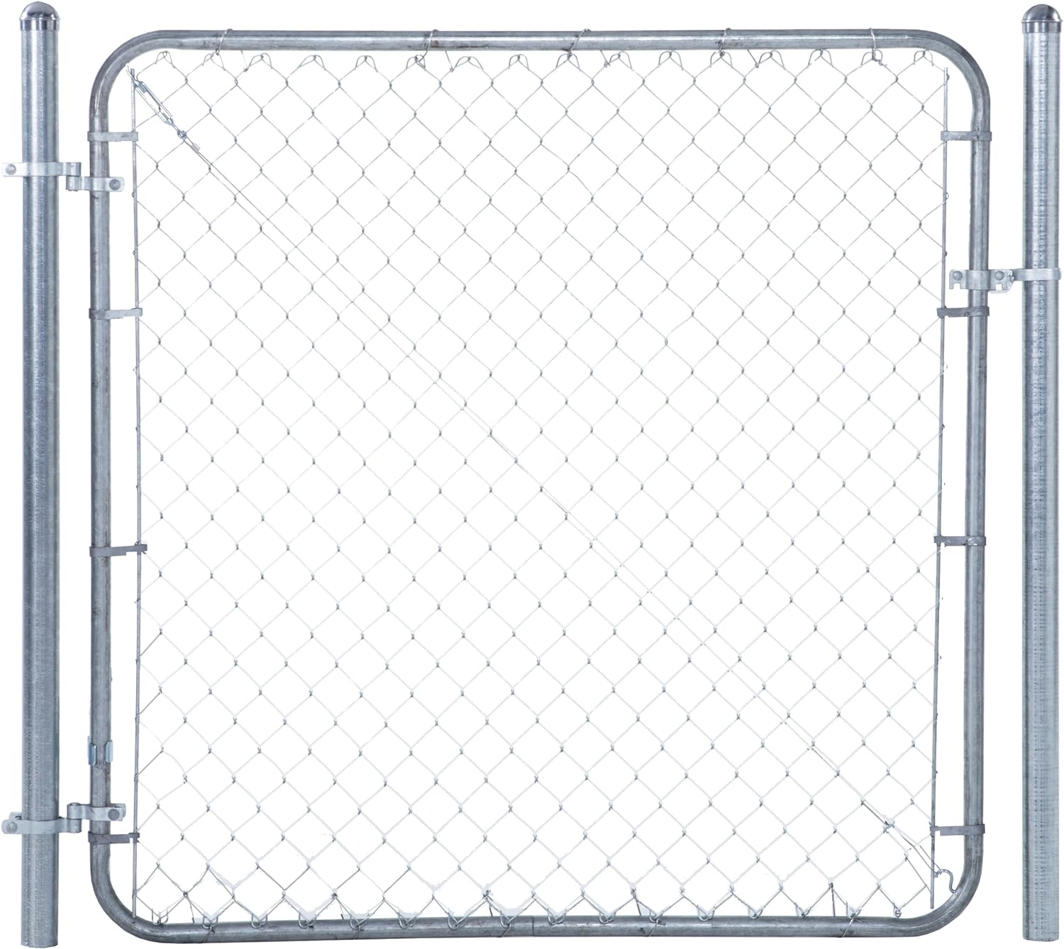 Adjust-A-Gate Fit-Right Chain Link Fence Walk-through Gate Kit (24"-72" wide x 4' high)