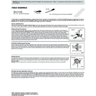 Step-by-step Guide To Garage Door Springs Repair