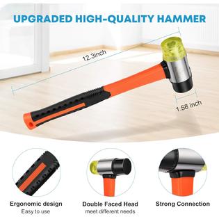 One Sight Upgraded Professional Laminate Wood And Vinyl Flooring Installation Tools Kit With Reinforced Mallet Upgraded Pull Bar Durabl One Sight Upgraded Professional Laminate Wood And Vinyl Flooring Installation Tools Kit With Reinforced Mallet Upgraded Pull Bar Durabl