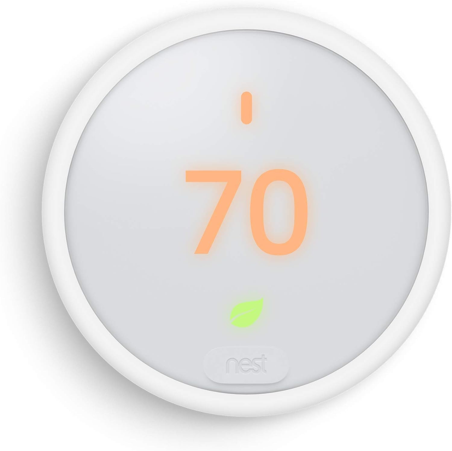 Generic Google Nest Thermostat E, Smart Thermostat, White, and Google Nest Temperature Sensor Bundle