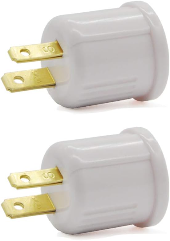 Finelux Lighting Co Ltd To Socket Adapter Plug In Light Convert Bulb Polarized 2 G E26 E27 Finelux Lighting Co Ltd To, Plug In Light Socket Adapter