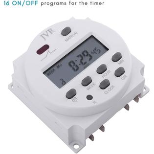 JVR Online JVR 12V Timer Switch Programmable Digital 12 Volt DC/AC
