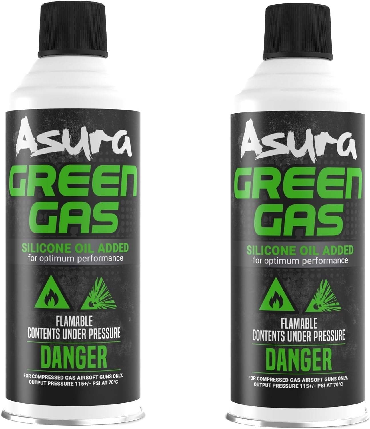 Generic Asura Power Green Gas G-1000, Pack of 2