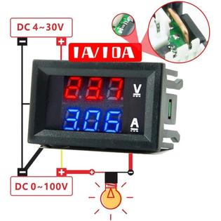 Diymore 5pcs 0 28 Digital Voltmeter Ammeter Dc 100v 10a Amp Voltage Current Volt Amp Meter Tester 3 Bits Dual Led Display Diymore 5pcs 0 28 Digital Voltmeter Ammeter Dc 100v 10a Amp Voltage Current Volt Amp Meter Tester 3 Bits Dual Led Display