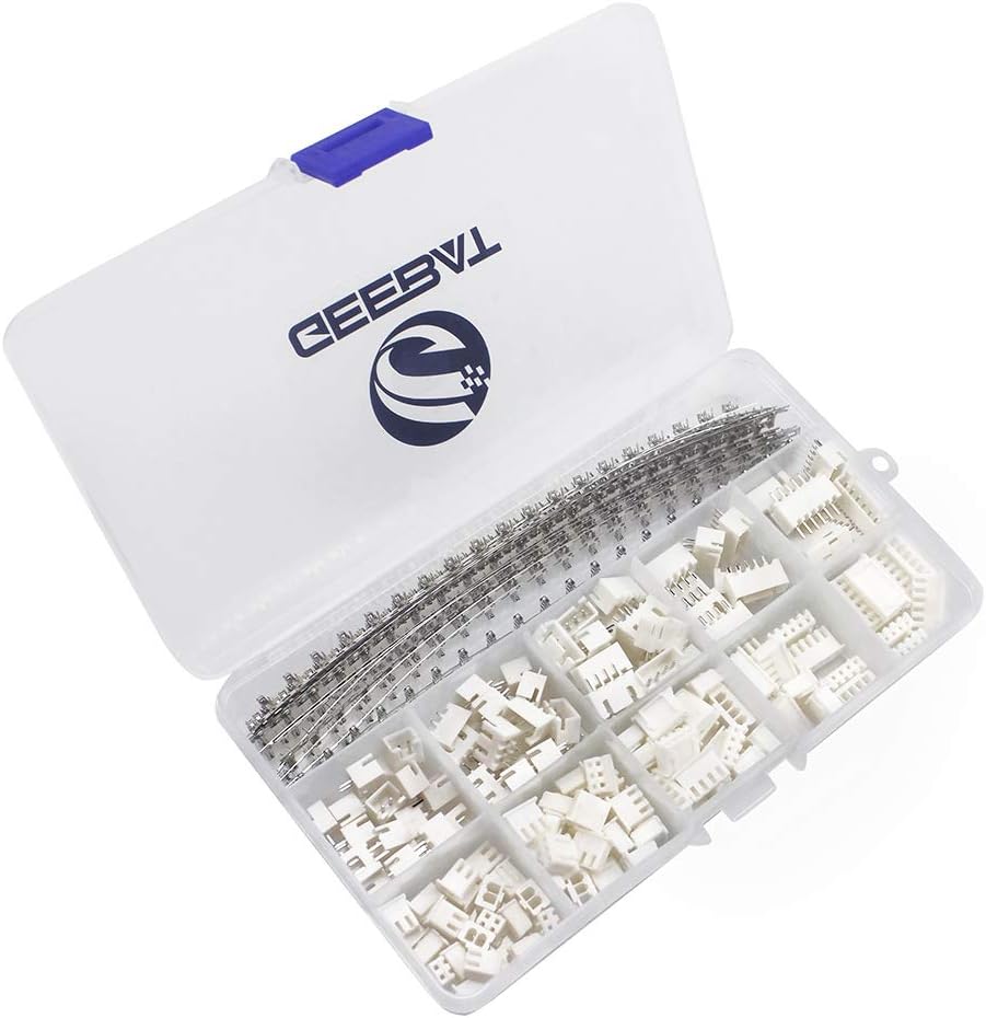 GeeBat Kit de conectores KF2510 de 0.100 in con terminales de cabeza GeeBat Kit de conectores KF2510 de 0.100 in con terminales de cabeza