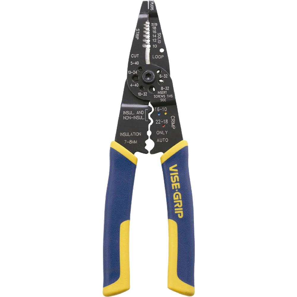Irwin VISE-GRIP Wire Stripping Tool / Wire Cutter, 8-Inch (2078309)