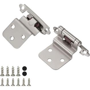 Homdiy 15 Pair 30 Pack Inset Kitchen Cabinet Hinges Cabinet Door Hinges Sch38snb Homdiy Self Closing Door Hinges Satin Nickel Hinge