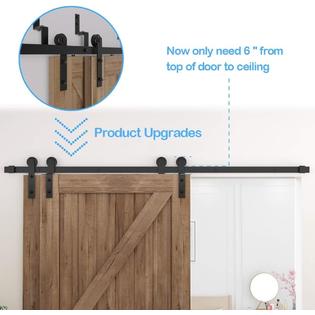 Zekoo 4 Ft 12 Ft Bypass Sliding Barn Door Hardware Kit Single Track Double Wooden Doors Use Flat Track Roller One Piece Rail Low Zekoo 4 Ft 12 Ft Bypass Sliding Barn Door Hardware Kit Single Track Double Wooden Doors Use Flat Track Roller One Piece Rail Low