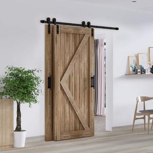Zekoo 4 Ft 12 Ft Bypass Sliding Barn Door Hardware Kit Single Track Double Wooden Doors Use Flat Track Roller One Piece Rail Low Zekoo 4 Ft 12 Ft Bypass Sliding Barn Door Hardware Kit Single Track Double Wooden Doors Use Flat Track Roller One Piece Rail Low