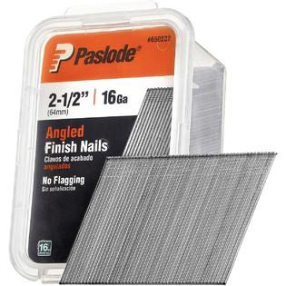 paslode galvanized angled finishing gauge degree nail per inch box 2000 specifications