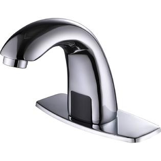 Charmingwater Automatic Sensor Touchless Bathroom Sink Faucet With Hole Cover Plate Charmingwater Automatic Sensor Touchless Bathroom Sink Faucet With Hole Cover Plate