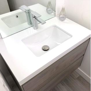 Zeek Llc Zeek 16x11 Undermount Bathroom Sink Small Rectangle Zeek Llc Zeek 16x11 Undermount Bathroom Sink Small Rectangle