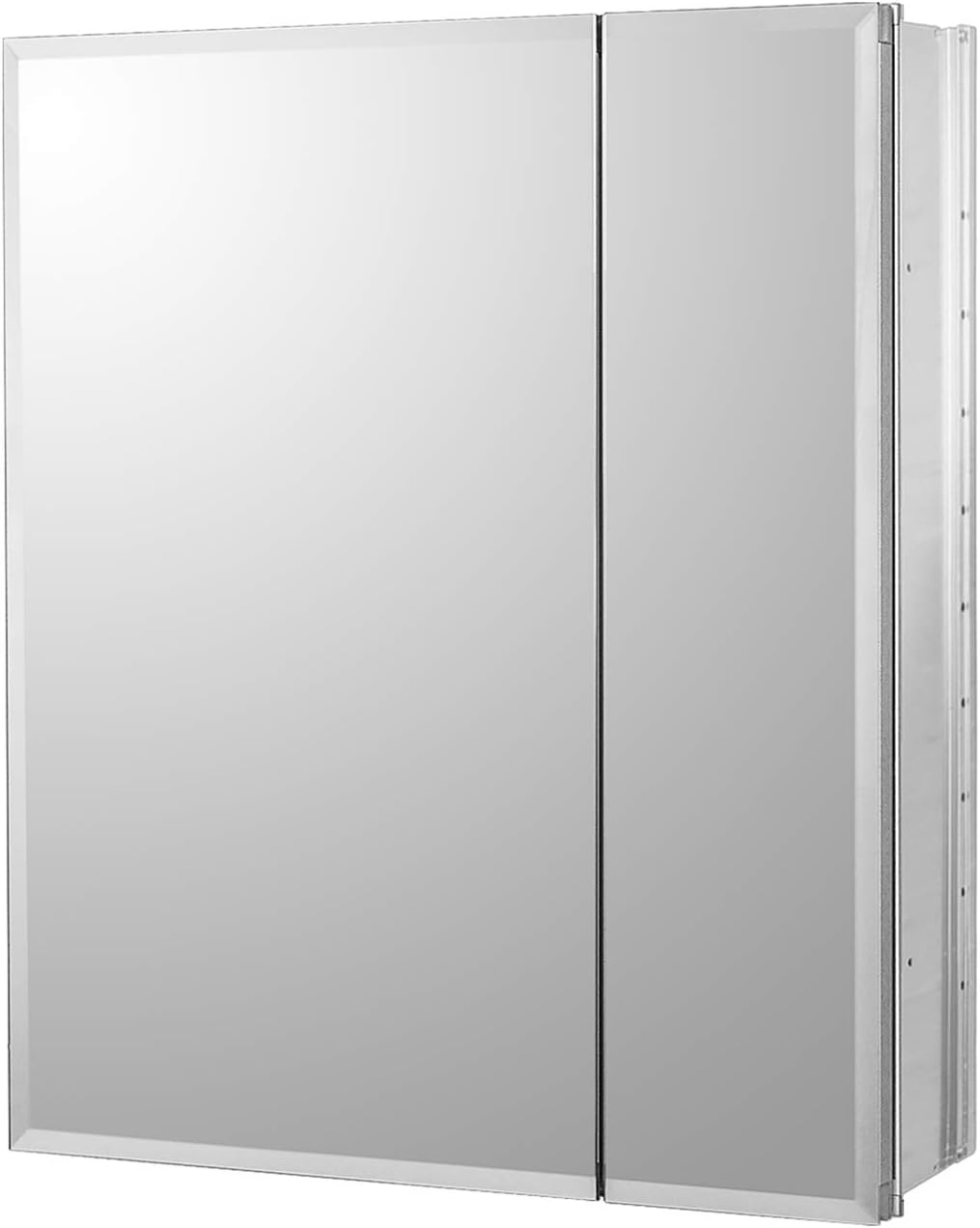 Fundin Aluminum Medicine Mirror Cabinet For Bathroom Recess Installation Only With Double Sided Mirror Door Inch X 24 Inch With A Fundin Aluminum Medicine Mirror Cabinet For Bathroom Recess Installation Only With Double Sided Mirror Door Inch X 24 Inch With A