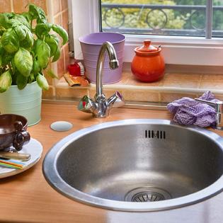 Willbond 4 Pieces Kitchen Sink Hole Cover Faucet Hole Cover ...