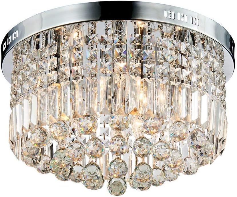 Sm Saint Mossi Modern K9 Crystal Raindrop Chandelier Lighting Flush Mount Led Ceiling Light Fixture Pendant Lamp For Dining Room B Sm Saint Mossi Modern K9, Saint Mossi Chandelier Modern K9 Crystal Raindrop Light