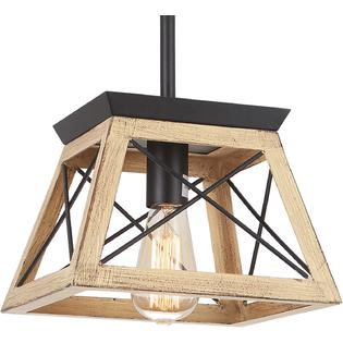 Henveton Rustic Farmhouse Pendant Light 1 Vintage Metal Cage Kitchen Island Lighting Fixtures Henveton Rustic Farmhouse Pendant Light, Farmhouse Pendant Lighting Fixtures
