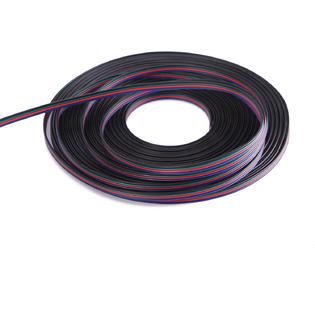 C Able 100ft 30 5m 22 Awg 4pin Rgb Wire Extension Cable With Spool Led Lights Wires Strip Extend Wire For 5050 3528 With 8pcs Rgb L C Able 100ft 30 5m 22 Awg 4pin Rgb Wire Extension Cable With Spool Led Lights Wires Strip Extend Wire For 5050 3528 With 8pcs Rgb L