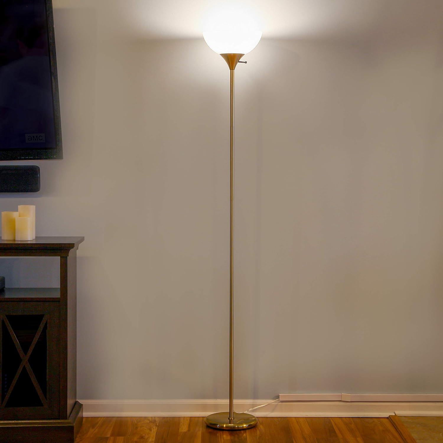 Very Bright Led Torchiere Floor Lamp, Brightech Led Floor Lamp