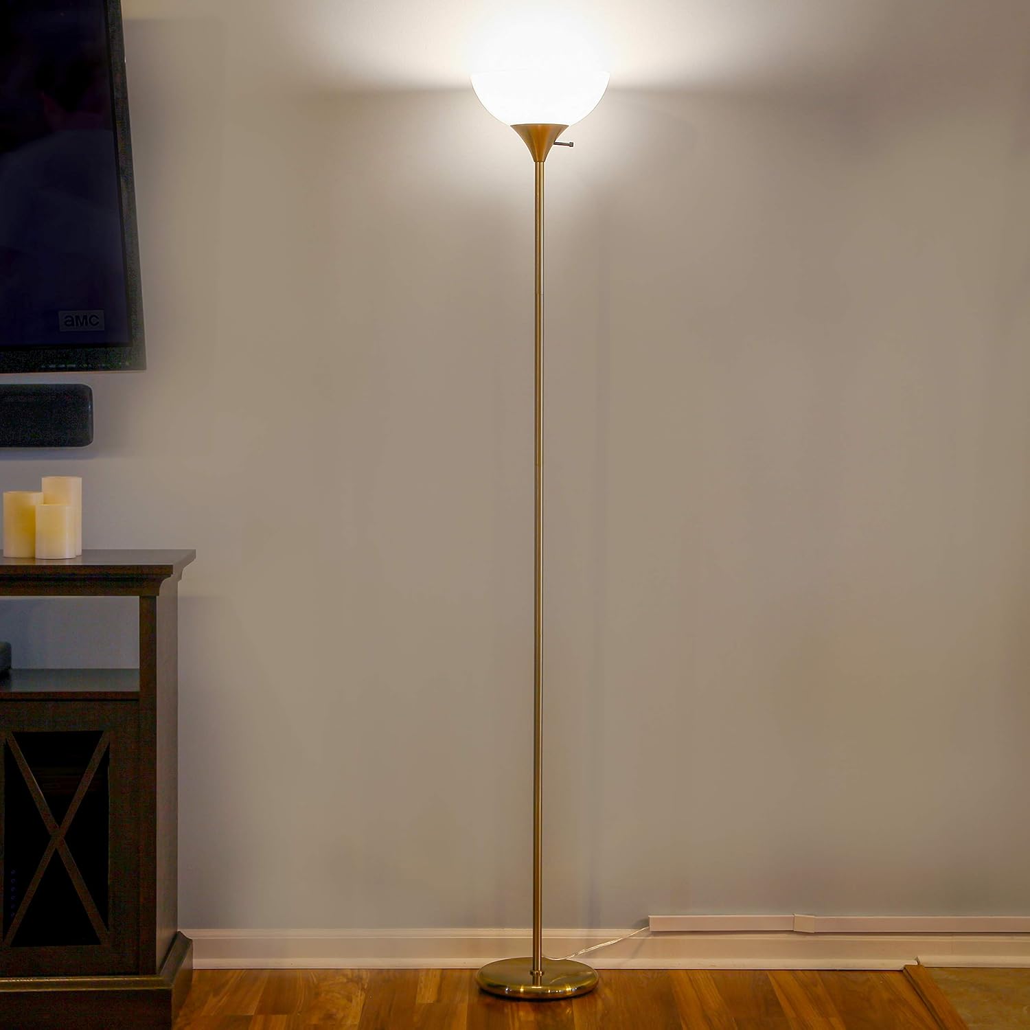 Brightech Sky Dome Very Bright Led Torchiere Floor Lamp For Living Rooms Very Bright Led Torchiere Floor Lamp, Brightech Led Floor Lamp