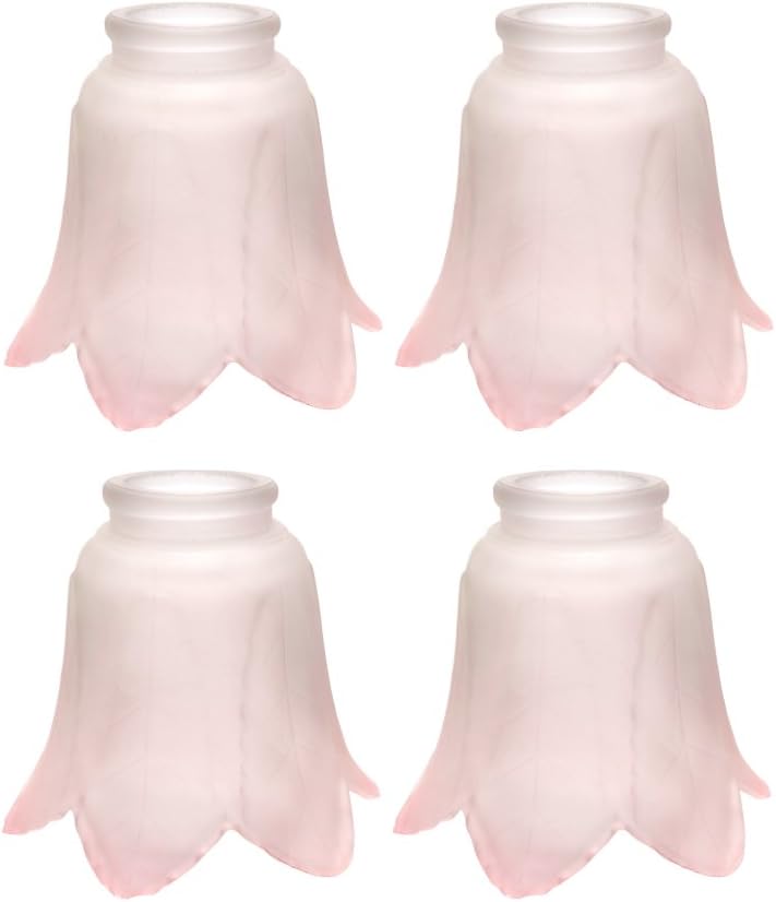 Aspen Creative 23001 4 Rose Leaf Transitional Style Replacement Glass Shade 2 1 8 Fitter Size High X Diameter Pack Aspen Creative 23001 4 Rose Leaf, Replacement Glass Light Shades 2 1 4 Fitter