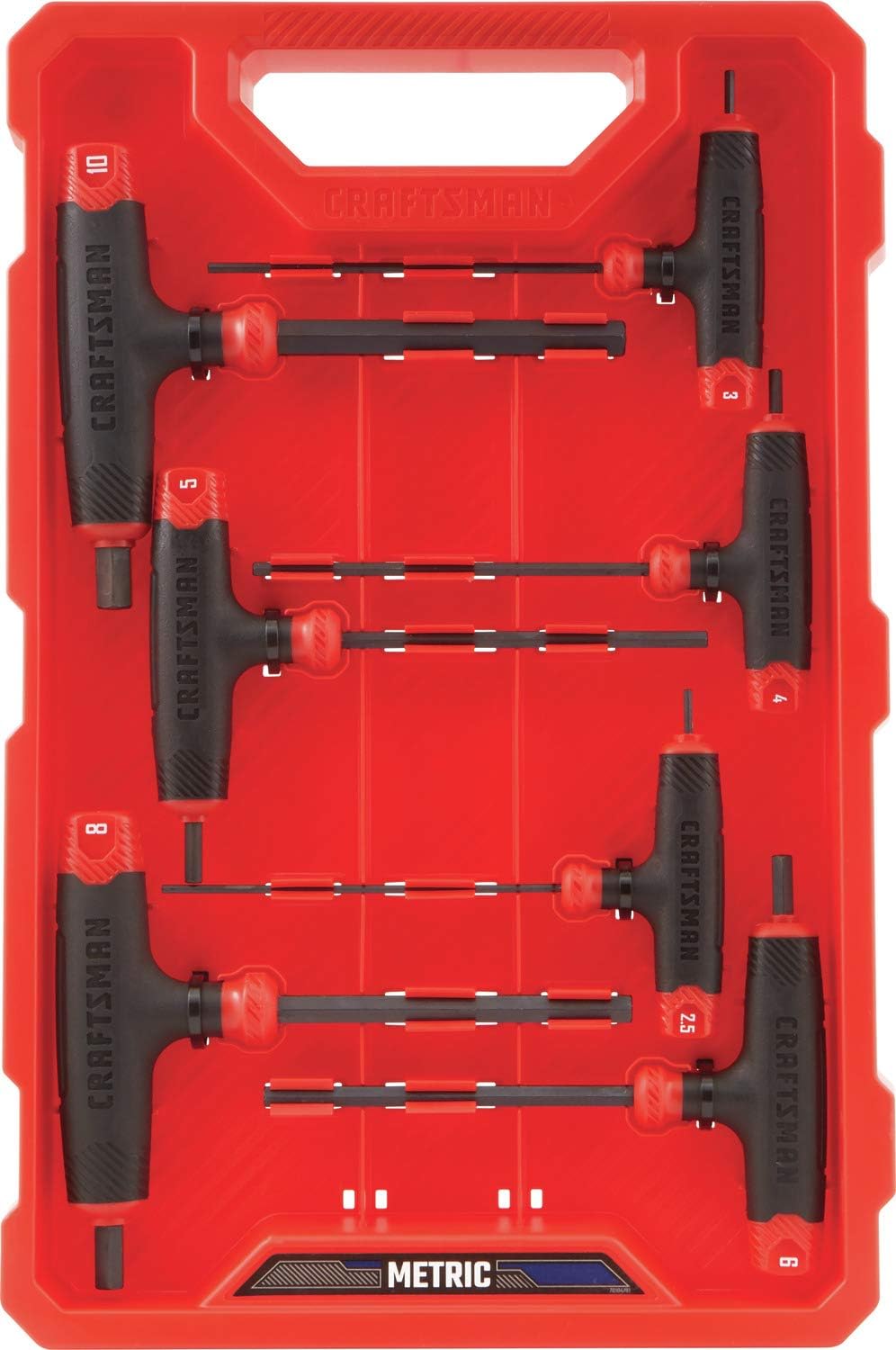 Craftsman Hex Key Set, 14-Key, T-Handle (CMHT26001)