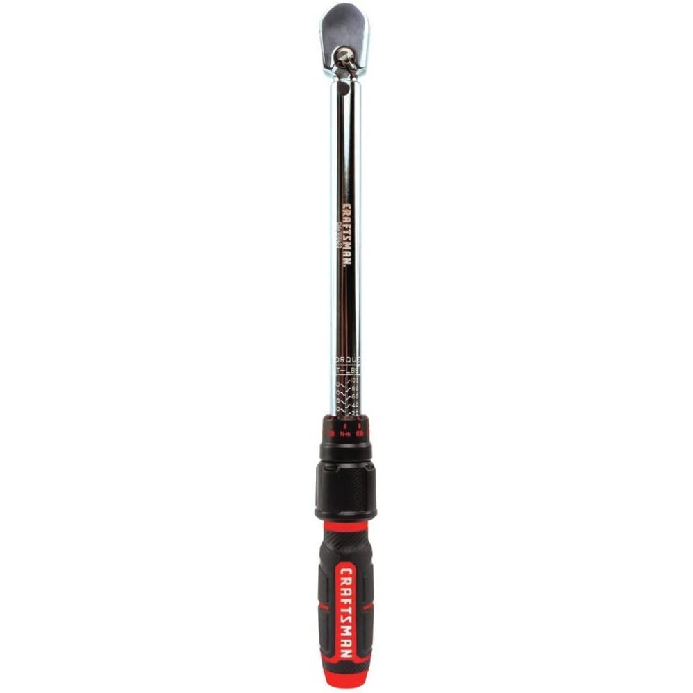 Craftsman Torque Wrench, SAE, 3/8-Inch Drive (CMMT99433)
