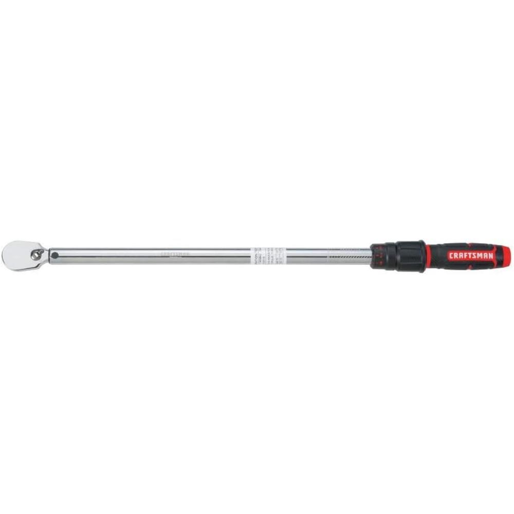 Craftsman Torque Wrench, SAE, 1/2-Inch Drive (CMMT99434)