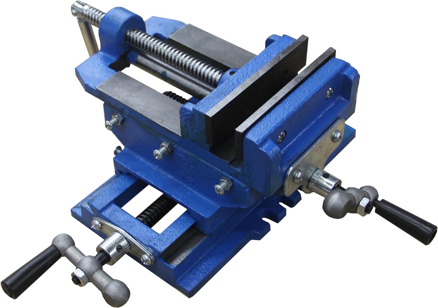 HFs (R) 3" Cross Slide Vise Drill Press Metal Milling 2 Way X-Y Heavy Duty Clamp Machine