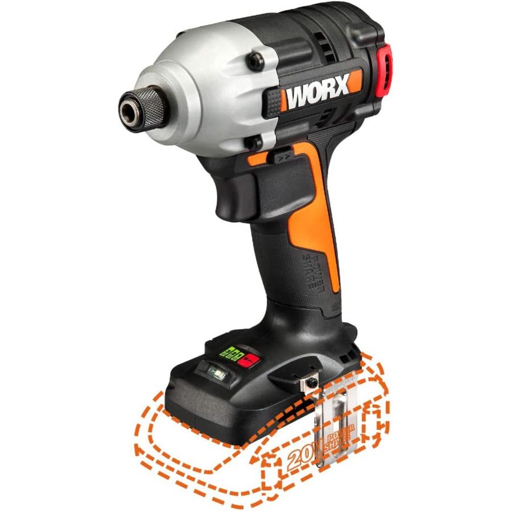 WORX WX291L.9 20V Impact Driver, Bare Tool Only