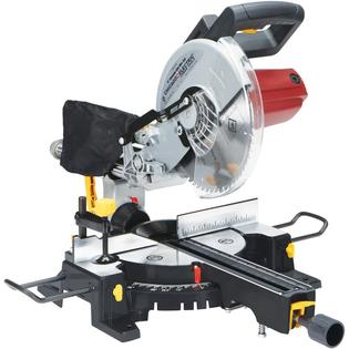 CHICAGO ELECTRIC 10 Inch Sliding Compound Miter Saw with 45 Degree