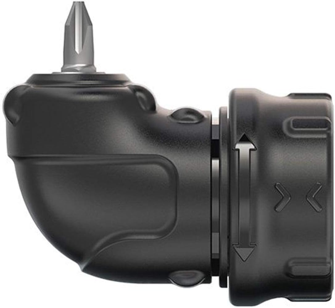 BLACK+DECKER 4V MAX Cordless Screwdriver, Right Angle Attachment (BDCSRAA)