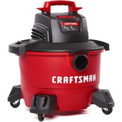 Emerson Tool Company CRAFTSMAN CMXEVBE17584 6 Gallon 3.5 Peak HP Wet/Dry Vac, Portable Shop Vacuum with Attachments