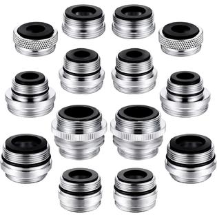 Ripeng 14 Pieces Aerator Adapter Kit Kitchen Faucet Adapter ...