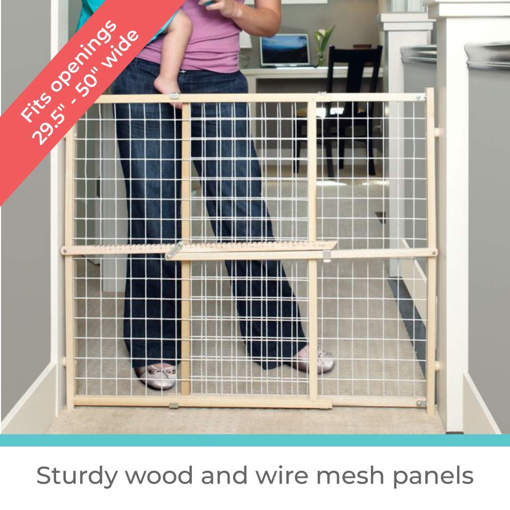 No Toddleroo Rth States 50 Wide Extra Wide Wire Mesh Baby Gate Installs In Extra Wide Opening In Second Without Damaging Wa No Toddleroo Rth States 50 Wide Extra Wide Wire Mesh Baby Gate Installs In Extra Wide Opening In Second Without Damaging Wa