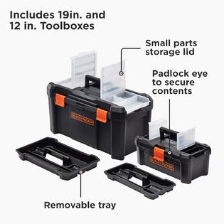 Black and decker tool boxes Clearance