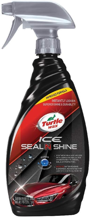 Turtle Wax 50984 ICE Seal N Shine Hybrid Sealant Spray Wax-16 oz, 16. Fluid_Ounces