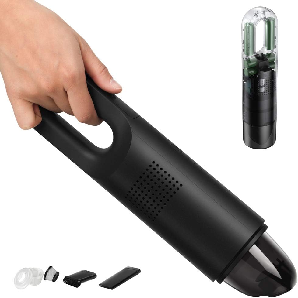 Dyson cordless lithium car vac in action - YouTube